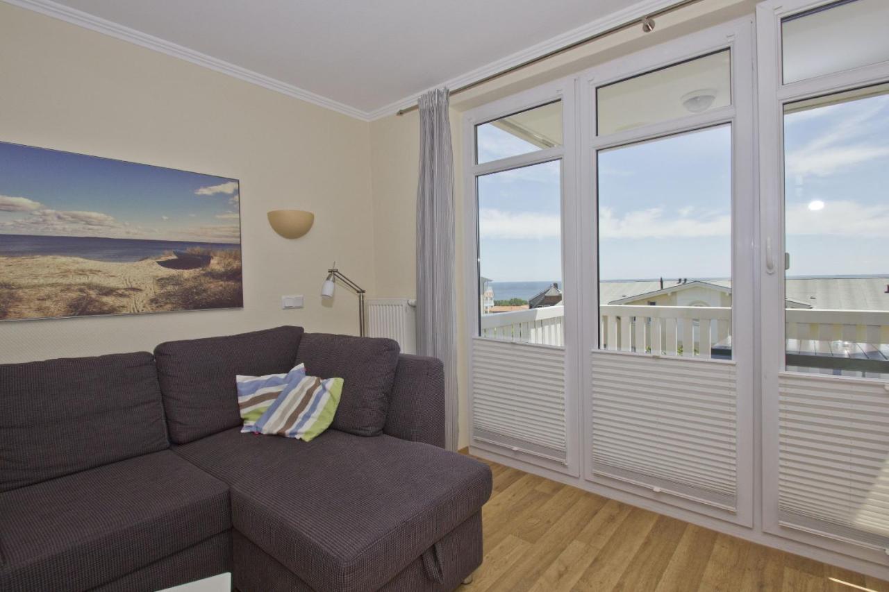 Mit Meerblick Und Balkon, Gratis Nutzung Vom Ahoi Erlebnisbad Und Sauna In Sellin - Meeresblick Fewo 24 ゲーレン エクステリア 写真