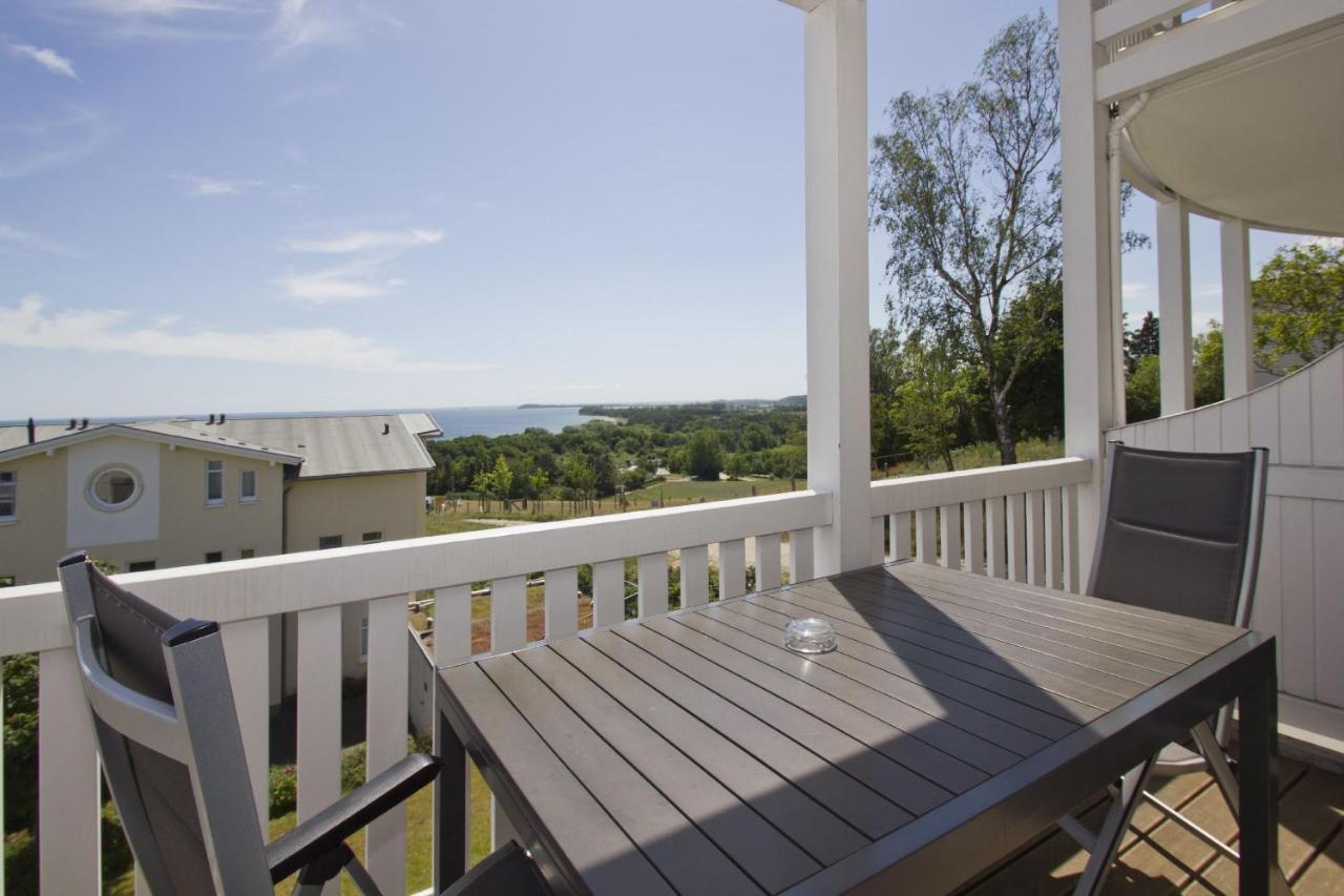 Mit Meerblick Und Balkon, Gratis Nutzung Vom Ahoi Erlebnisbad Und Sauna In Sellin - Meeresblick Fewo 24 ゲーレン エクステリア 写真